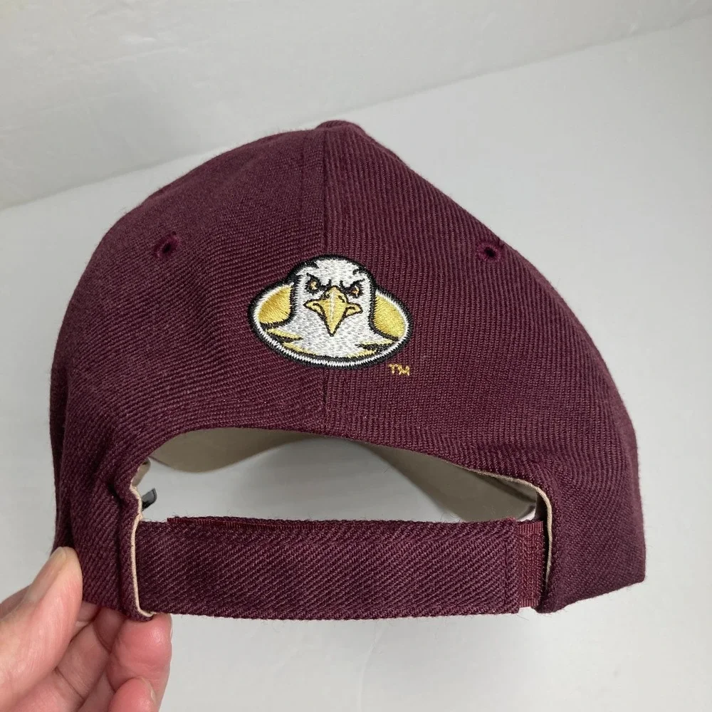 Boston College Eagles Cap Hat Adult Maroon Adjustable Wool Blend Embroidered